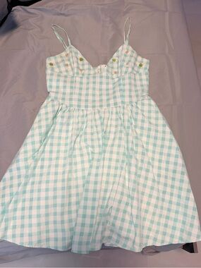 sachin and babi light blue dress Women's Embroidered Dresses main image 0